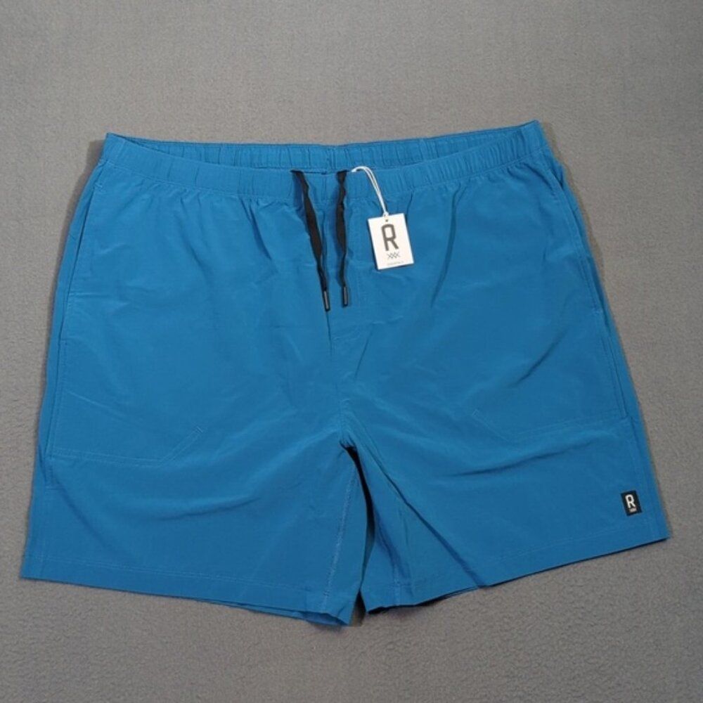 Rhone Shorts Men's XXL Blue Essentials Training Shorts Unlined Athletic Gym NWT